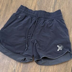 Lululemon Orangetheory Women's Black Athletic Shorts
